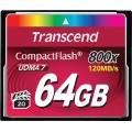Фото Карта памяти Compact Flash 64GB Transcend 800X (TS64GCF800)