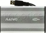 Фото Карман для SSD/HDD 2.5" USB2.0 Maiwo K2501A-U2S Silver SATA