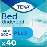 Фото Пеленки для младенцев Tena Bed Plus 40x60 см 40 шт. (7322540728859)