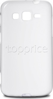 Фото Чехол для Samsung Galaxy Core Advance I8580 Drobak Elastic PU White (216064)