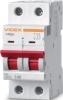 Фото товара Автоматический выключатель Videx Resist 2p С 40А (4,5кА) (VF-RS4-AV2C40)