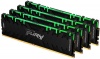Фото товара Модуль памяти Kingston Fury DDR4 32GB 4x8GB 3600MHz Renegade RGB (KF436C16RBAK4/32)