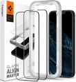 Фото Защитное стекло для iPhone 13/13 Pro Spigen tR Align Master FC Black 2Pack (AGL03387)