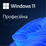 Фото Microsoft Windows 11 Professional 64-bit Ukrainian DVD (FQC-10557)
