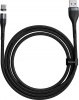 Фото товара Кабель USB AM -> USB Type C Baseus Zinc Magnetic 1 м Gray/Black (CATXC-NG1)