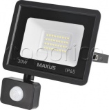 Фото Прожектор Maxus Flood Light 04 30W 5000K Sensor (1-MFL-04-3050s)