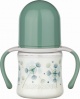 Фото товара Бутылочка для кормления Baby-Nova Декор зеленая 150 мл (45003-2)