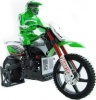 Фото товара Мотоцикл Himoto Burstout Brushed Green 1:4 (MX400g)