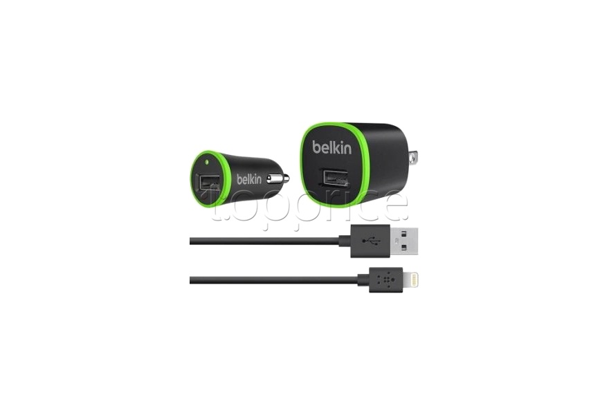 Фото Зарядный комплект Belkin Micro Charger Kit Black (F8J027vf04-BLK)