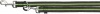 Фото товара Поводок-перестежка Trixie Fusion S-L: 2 м/17 мм черный/зеленый (20632)