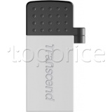 Фото USB флеш накопитель 16GB Transcend JetFlash 380 Silver Plating (TS16GJF380S)