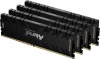 Фото товара Модуль памяти Kingston Fury DDR4 128GB 4x32GB 3200MHz Renegade Black (KF432C16RBK4/128)