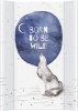 Фото товара Пеленальная доска Ceba Baby 50x70 Watercolor Word Born to be wild (W-203-123-649)