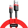 Фото товара Кабель USB -> micro-USB Baseus Cafule 2 м Red/Red (CAMKLF-C09)