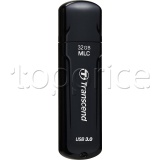 Фото USB флеш накопитель 32GB Transcend JetFlash 750 Black (TS32GJF750K)