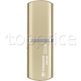 Фото USB флеш накопитель 32GB Transcend JetFlash 820 Gold (TS32GJF820G)