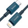 Фото товара Кабель USB Type C -> Lightning Baseus Superior Fast Charging PD 20W 1 м Blue (CATLYS-A03)