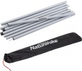 Фото Стойки для тента Naturehike Steel poles Updated NH20PJ041 Grey 2 шт. (6927595749562)