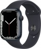 Фото товара Смарт-часы Apple Watch Series 7 45mm GPS Midnight Aluminium/Black Sport Band (MKN53UL/A)
