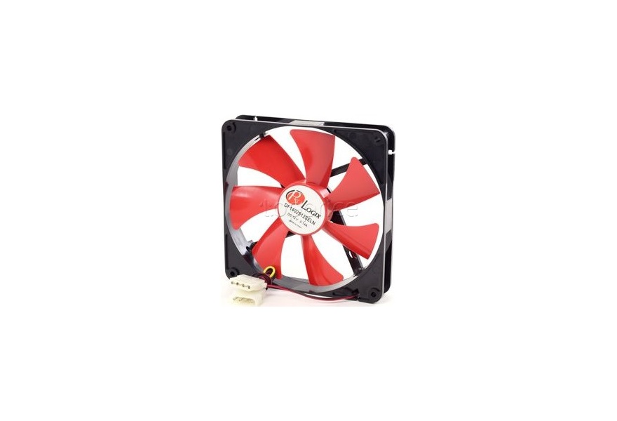 Вентилятор для корпуса 140mm ProLogix DF1402512SELN Molex Black/Red  характеристики, цена в интернет магазинах Украины - TopPrice
