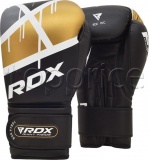 Фото Боксерские перчатки RDX Rex Leather Black 8oz (3070_40291)