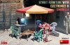 Фото товара Диорама Miniart Уличная мебель с электроникой и зонтиком (MA35647)