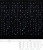 Фото товара Светодиодная гирлянда Delux Curtain C 240LED 2x2m белый/прозрачный IP20 (90017992)