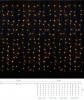 Фото товара Светодиодная гирлянда Delux Curtain C 240LED 2x2m теплый белый/прозрачный IP20 (90017991)