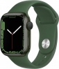 Фото товара Смарт-часы Apple Watch Series 7 41mm GPS Green Aluminum/Green Sport Band (MKN03UL/A)