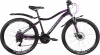 Фото товара Велосипед Discovery Kelly AM DD St Black/Violet 26" рама - 16" 2022 (OPS-DIS-26-451)