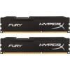 Фото товара Модуль памяти HyperX DDR3 16GB 2x8GB 1600MHz Fury Black (HX316C10FBK2/16)