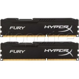 Фото Модуль памяти HyperX DDR3 16GB 2x8GB 1600MHz Fury Black (HX316C10FBK2/16)