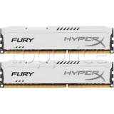 Фото Модуль памяти HyperX DDR3 16GB 2x8GB 1600MHz Fury White (HX316C10FWK2/16)