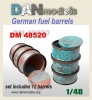 Фото товара Набор DAN models Немецкие топливные бочки 10 шт. (DAN48520)