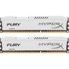 Фото товара Модуль памяти HyperX DDR3 8GB 2x4GB 1600MHz Fury White (HX316C10FWK2/8)
