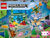 Фото Конструктор LEGO Minecraft Битва со стражем (21180)