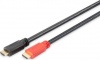 Фото товара Кабель HDMI -> HDMI M/M Digitus UHD 4K Amplifier w/Ethernet 10м (AK-330118-100-S)