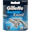 Фото товара Кассета для бритвы Gillette Sensor Excel 10 шт. (3014260245832)