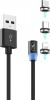 Фото товара Кабель USB -> Lightning/microUSB/Type-C SkyDolphin S59KIT Magnetic 1 м Black (USB-000547)