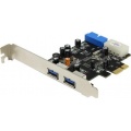 Фото Контроллер PCI-E STLab USB3.2 Gen1 U-780 (2+2 порта)