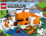 Фото Конструктор LEGO Minecraft Лисья хижина (21178)