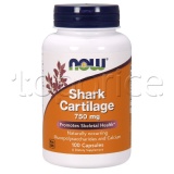 Фото Комплекс Now Foods Shark Cartilage 750 мг 100 капсул (NF3270)