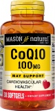 Фото Коэнзим Q10 Mason Natural Co Q10 100 мг 30 гелевых капсул (MAV13198)