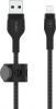 Фото товара Кабель USB -> Lightning Belkin Braided Silicone 1м Black (CAA010BT1MBK)