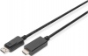 Фото товара Кабель DisplayPort -> HDMI Digitus UHD 4K M/M 2м (AK-340303-020-S)