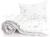 Фото Набор Руно 924.52 Silver Swan одеяло 140х205 см + подушка 50х70 см White (2000009620672)