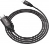 Фото товара Кабель USB Type C -> HDMI Hoco UA16 2 м Metal Gray (6931474755025)