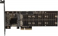 Фото Контроллер PCI-E Frime 88SE9215 2хM.2 B Key + 2xSATA (ECF-PCIEtoSSD012.LP)