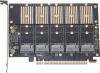 Фото товара Контроллер PCI-E Frime JMB585 5xM.2 B Key (ECF-PCIEtoSSD010)
