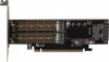 Фото товара Контроллер PCI-E Frime M.2 B&M Key + mSATA (ECF-PCIEtoSSD009.LP)